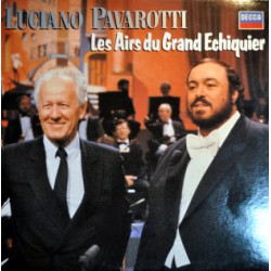 LUCIANO PAVAROTTI LES AIRS DU GRAND ECHIQUIER 1986 LP.