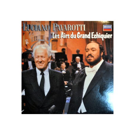 LUCIANO PAVAROTTI LES AIRS DU GRAND ECHIQUIER 1986 LP.