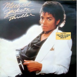 MICHAEL JACKSON THRILLER 1982 LP.