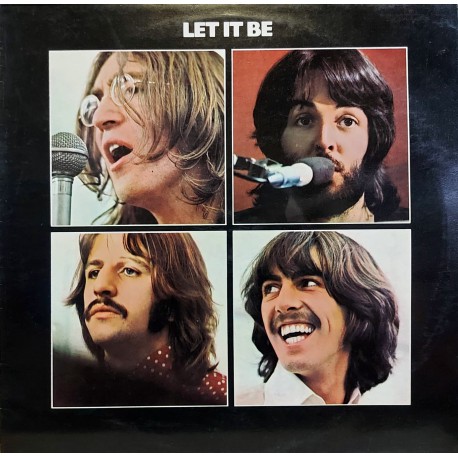 THE BEATLES LET IT BE 1970 LP.
