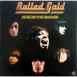 THE ROLLING STONES ROLLED GOLD THE VERY BEST OF THE ROLLING STONES1975 LP.