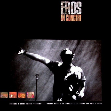 EROS RAMAZZOTTI EROS IN CONCERT 1991 LP.