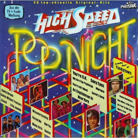 HIGH SPEED POP NIGHT 1980 KARMA LP.