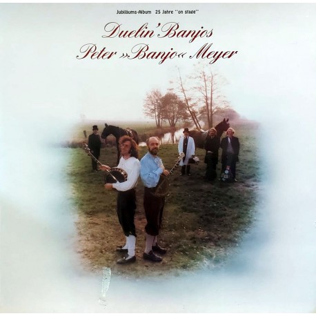 PETER "BANJO" MEYER DUELIN' BANJOS JUBILÄUMS-ALBUM 25 JAHRE "ON STAGE" 1983 LP.