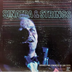 FRANK SINATRA SINATRA AND STRINGS 1965 LP.
