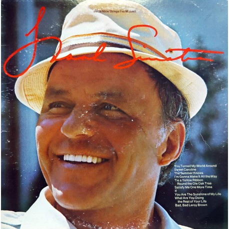 FRANK SINATRA SOME NICE THINGS I'VE MISSED 1974 LP.