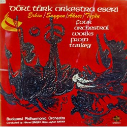 DÖRT TÜRK ORKESTRA ESERİ 1976 KLASİK LP.