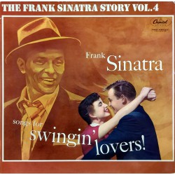 FRANK SINATRA STORY VOL. 4 SONGS FOR SWINGIN' LOVERS 1971 LP.
