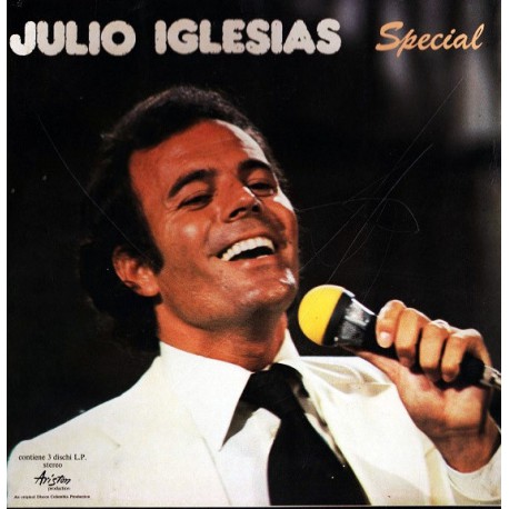 JULIO IGLESIAS SPECIAL 1978 3 LP BOX SET
