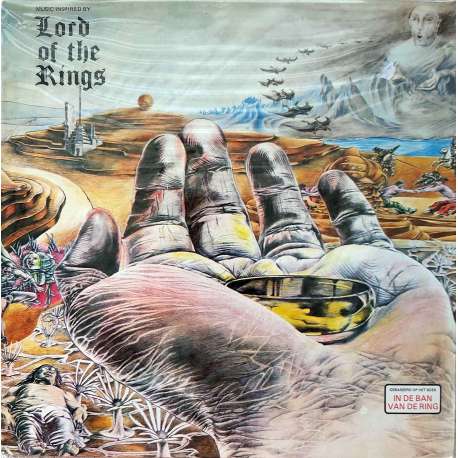 BO HANSSON MUSIC INSPIRED By LORD OF THE RINGS 1972 LP