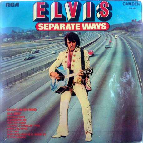 ELVIS PRESLEY SEPARATE WAYS 1973 LP