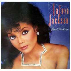 LA TOYA JACKSON HEART DONT LIE LP