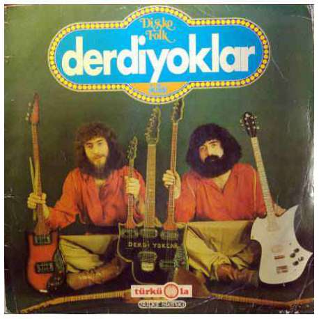 DERDİYOKLAR İKİLİSİ DİSKO FOLK 1980 LP.