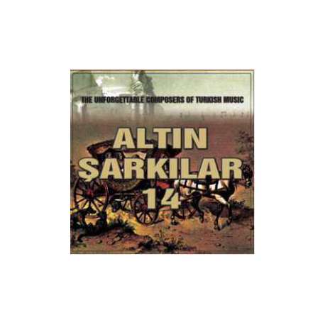 ALTIN ŞARKILAR 14 TÜRK SANAT MÜZİĞİ  ORİJİNAL CD