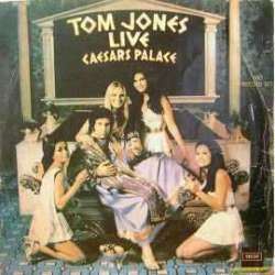 TOM JONES LIVE AT CAESARS PALACE 1972 LP.