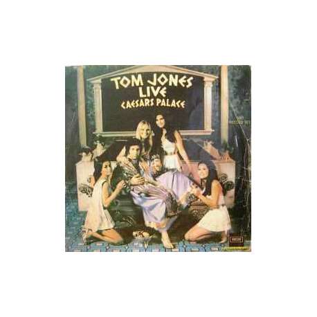 TOM JONES LIVE AT CAESARS PALACE 1972 LP.