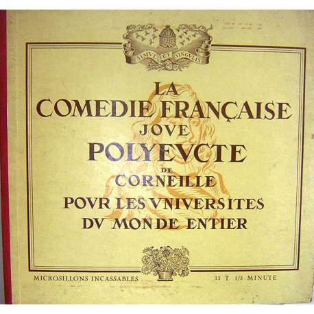 LA COMEDIE FRANÇAISE JOVE POLYEVCTE DOUBLE MİNİ LP.