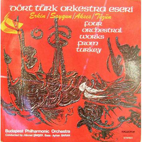 DÖRT TÜRK ORKESTRA ESERİ KLASİK LP.