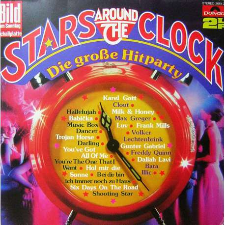 STARS AROUND THE CLOCK KARMA POP DOUBLE 1979 LP