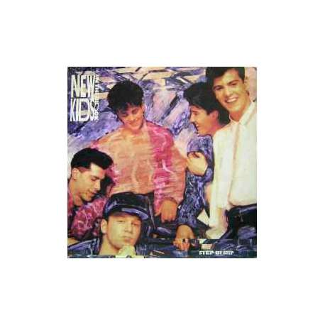 NEW KIDS ON THE BLOCK STEP BY STEP 1990 LP.