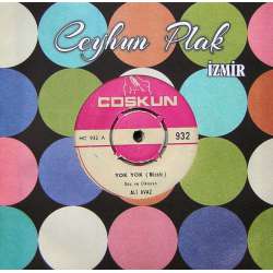 ALİ AVAZ YOK YOK  AVRADINI KOMİK PLAK  