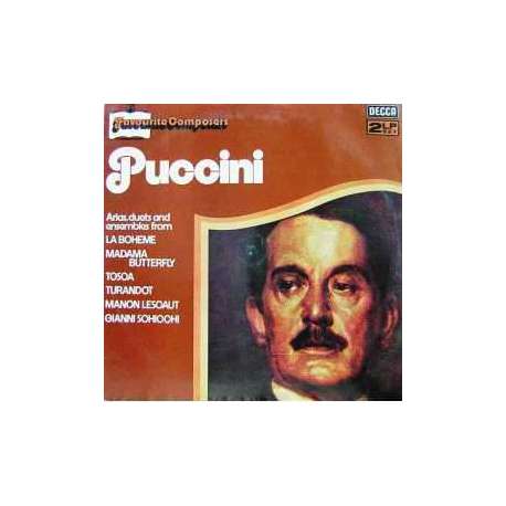 PUCCINI FAVOURITE COMPOSERS  KLASİK DOUBLE LP.