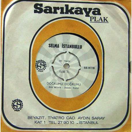 SELMA İSTANBULLU HATA ETTİM BİR KERE  DOĞRU MU DOĞRU MU