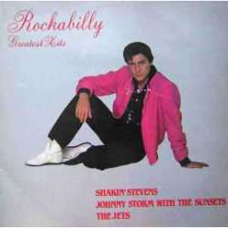 SHAKIN STEVENS JOHNNY STORM with THE SUNSETS THE JETS  ROCKABILLY GREATEST HITS LP