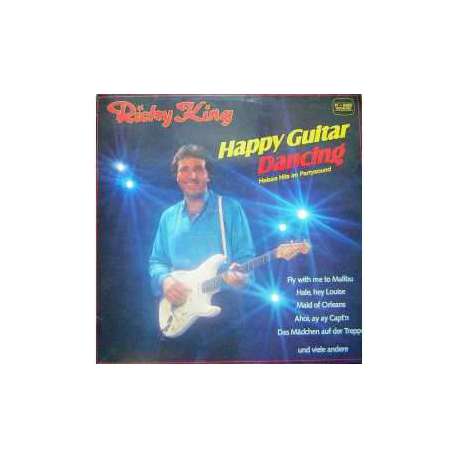 RICKY KING HAPPY GUITAR DANCING 1982 LP.