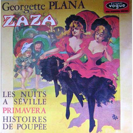 GEORGETTE PLANA 4 ŞARKILIK Vinyl 7quot 45 RPM EP