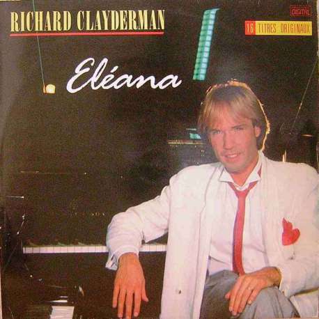 RICHARD CLAYDERMAN ELEANA 1987 LP
