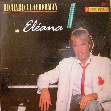 RICHARD CLAYDERMAN ELEANA 1987 LP.