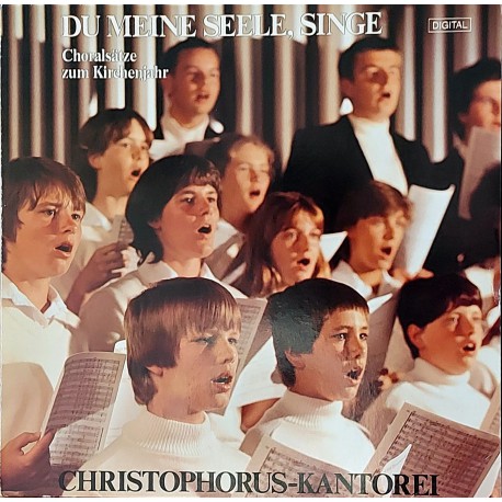 CHRISTOPHORUS KANTOREI, ALTENSTEIG ‎– Du Meıne Seele, Sınge KLASİK LP.