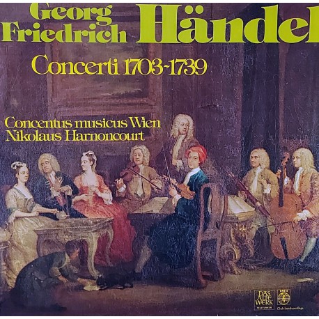 GEORG FRIEDRICH HANDEL Concertı 1703 - 1739) KLASİK LP.