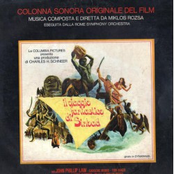 MIKLOS ROZSA / ROME SYMPHONY ORCHESTRA ~ Il Viaggio Fantastico Di Sinbad (Colonna Sonora Originale Del Film) 1974 SOUNDTRACK LP.