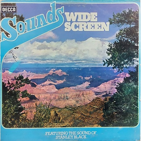 STANLEY BLACK & THE LONDON FESTIVAL ORCHESTRA SOUNDS WIDE SCREEN 1977 LP.
