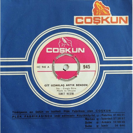 İSMET NEDİM GİT UZAKLAŞ ARTIK BENDEN ~ AŞK RÜYA İMİŞ