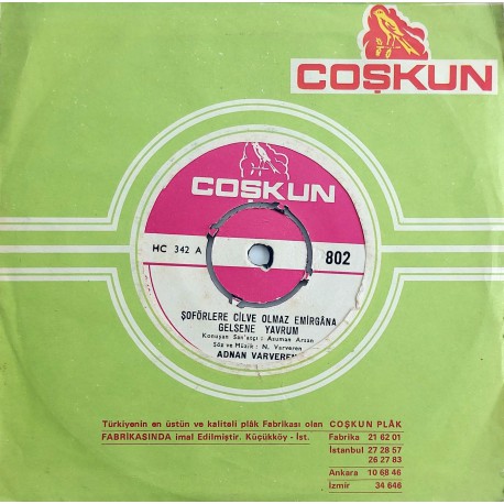 ADNAN VARVEREN ŞOFÖRLERE CİLVE OLMAZ EMİRGANA GELSENE YAVRUM ~ HAKKIM YOK MU SENİ SEVMEYE