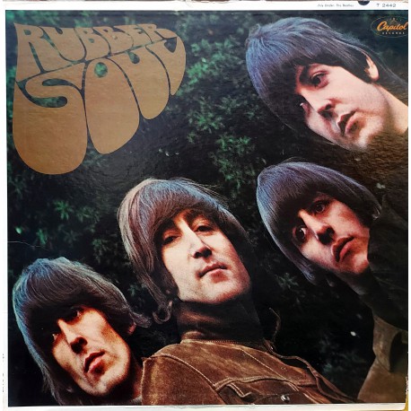 THE BEATLES RUBBER SOUL LP. 1966 USA ORİJİNAL BASKI