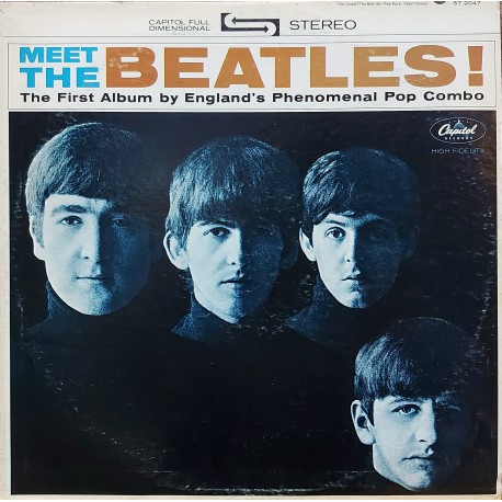 MEET THE BEATLES LP. 1964 USA ORİJİNAL BASKI