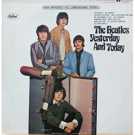 THE BEATLES YESTERDAY and TODAY LP. 1966 USA ORİJİNAL BASKI