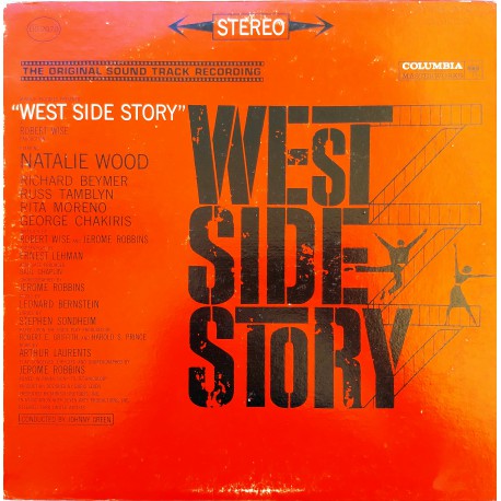 WEST SIDE STORY The Original Sound Track Recording 1961 LP.