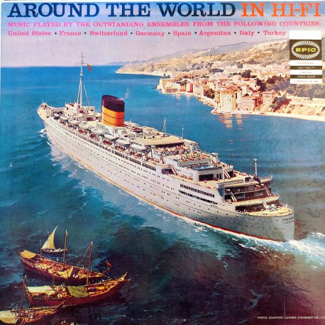 AROUND THE WORLD IN HI-FI LP.