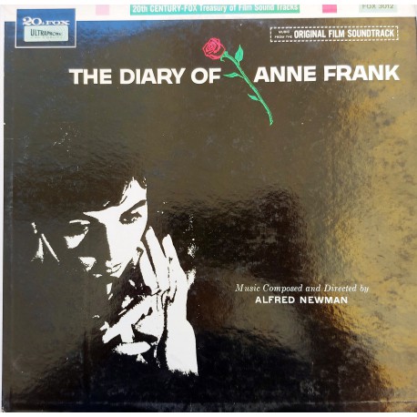 THE DIARY OF ANNE FRANK Music From The Original Film Soundtrack 1959 LP.