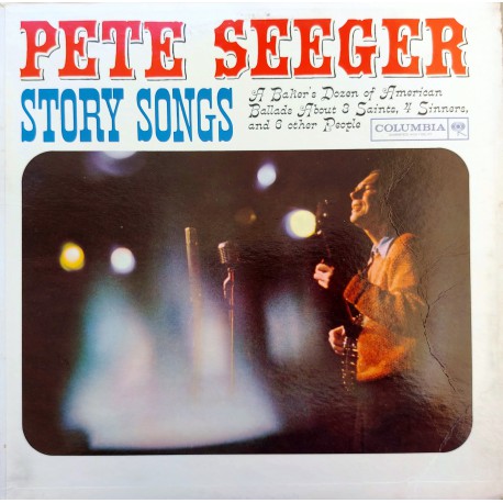 PETE SEEGER STORY SONGS 1961 LP.