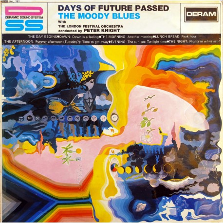 THE MOODY BLUES, The London Festival Orchestra DAYS OF FUTURE PASSED 1967 LP.
