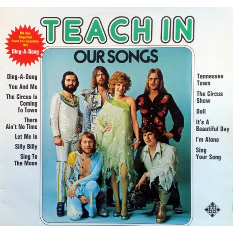 TEACH IN OUR SONGS 1975 LP.