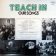 TEACH IN OUR SONGS 1975 LP.