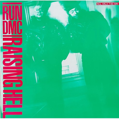 RUN DMC RAISING HELL 1986 LP.