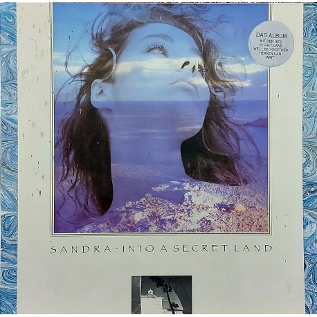 SANDRA INTO A SECRET LAND 1988 LP.